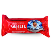 Raskin's Unsweetened Gefilte Fish 20oz - GF - Strictly Kosher Product, Perfect for Kosher Households for Everyday Cooking
